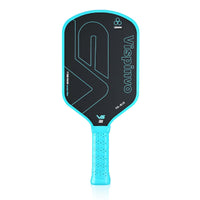 Front Perspective of Toray T700 Carbon Fiber Pickleball Paddle, 16mm Thick & USAPA Approved